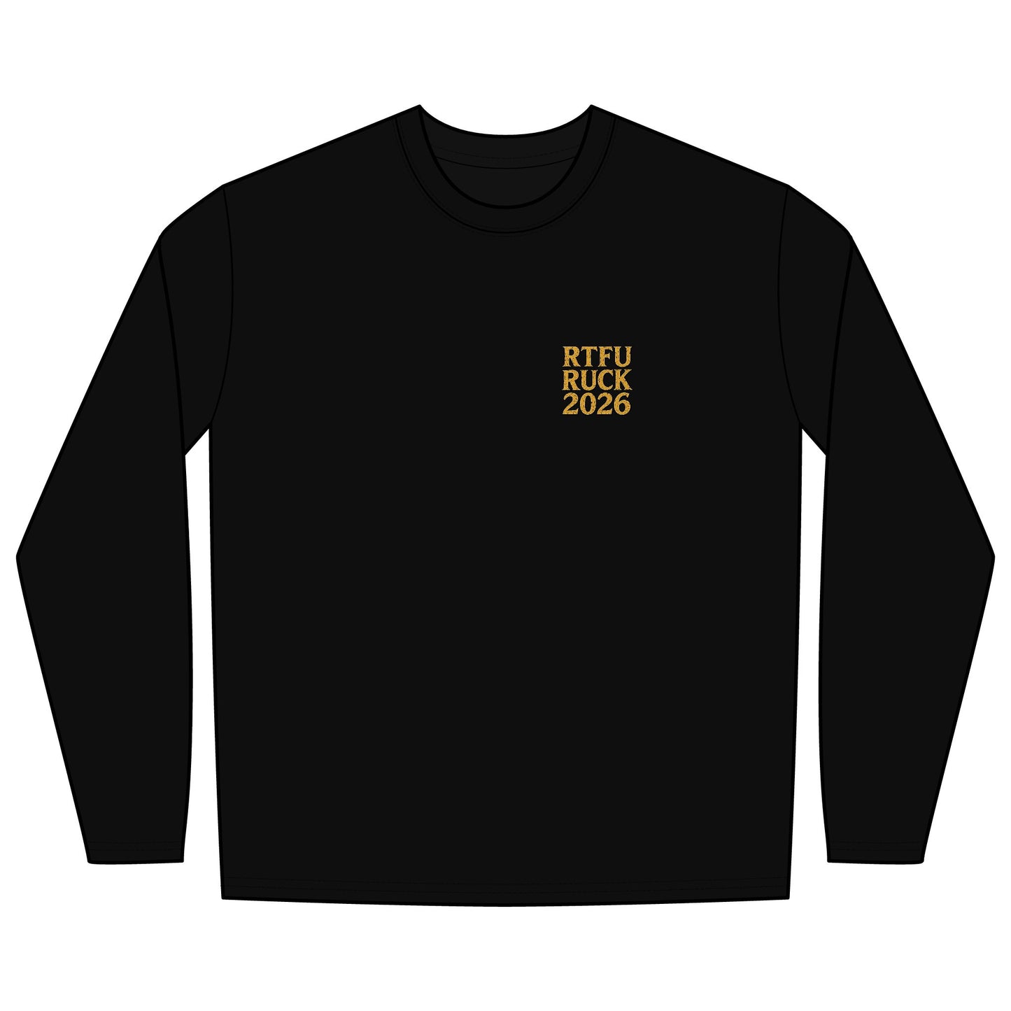 Ruck 2026 Long Sleeve Tee — 'Each Step Closer to a Cure' Charity Ruck Shirt